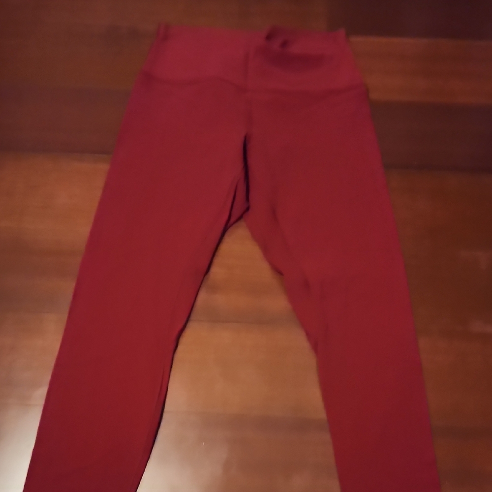lululemon athletica Kids Burgundy Leggings